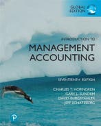 Introduction to Management Accounting Global E 9781292412566, Verzenden, Zo goed als nieuw