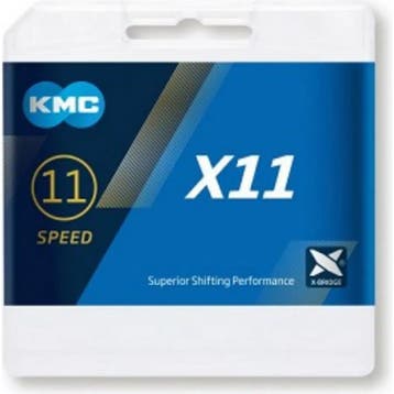 KMC Fietsketting 11-speed grijs 114 schakels met MissingL..., Fietsen en Brommers, Fietsonderdelen, Ophalen of Verzenden, Nieuw