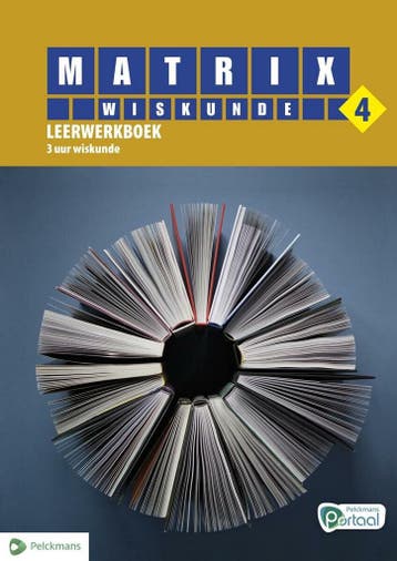 Matrix Wiskunde 4 Leerwerkboek 3 uur (incl. Vademecum,, Verzenden, Zo goed als nieuw