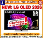 Nieuwe LG OLED tv model 2026! G6 en C6 introductie Actie, Ophalen, Nieuw, 100 cm of meer, 4k (UHD)