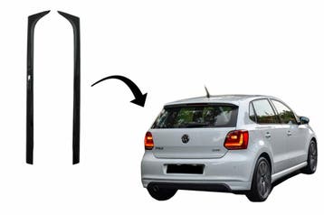 Raamspoilers Volkswagen Polo 6R 6C Glans Zwart, Ophalen of Verzenden, Nieuw