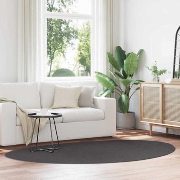 vidaXL Tapijt HUARTE Antraciet 160 x 230 cm Polyester, Verzenden, Nieuw