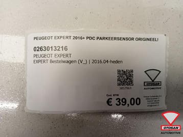 Peugeot Expert 2016+ PDC Parkeersensor Origineel!, Ophalen, Gebruikt, Peugeot