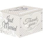 Enveloppendoos Bruiloft Just Married, Hobby en Vrije tijd, Ophalen of Verzenden, Nieuw