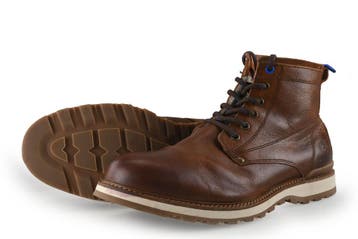 Travelin Veterboots in maat 47 Cognac, Overige kleuren, Verzenden, Boots, Zo goed als nieuw