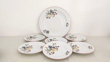 Richard Ginori - Tafelservies voor 6 (7) - Porselein -
