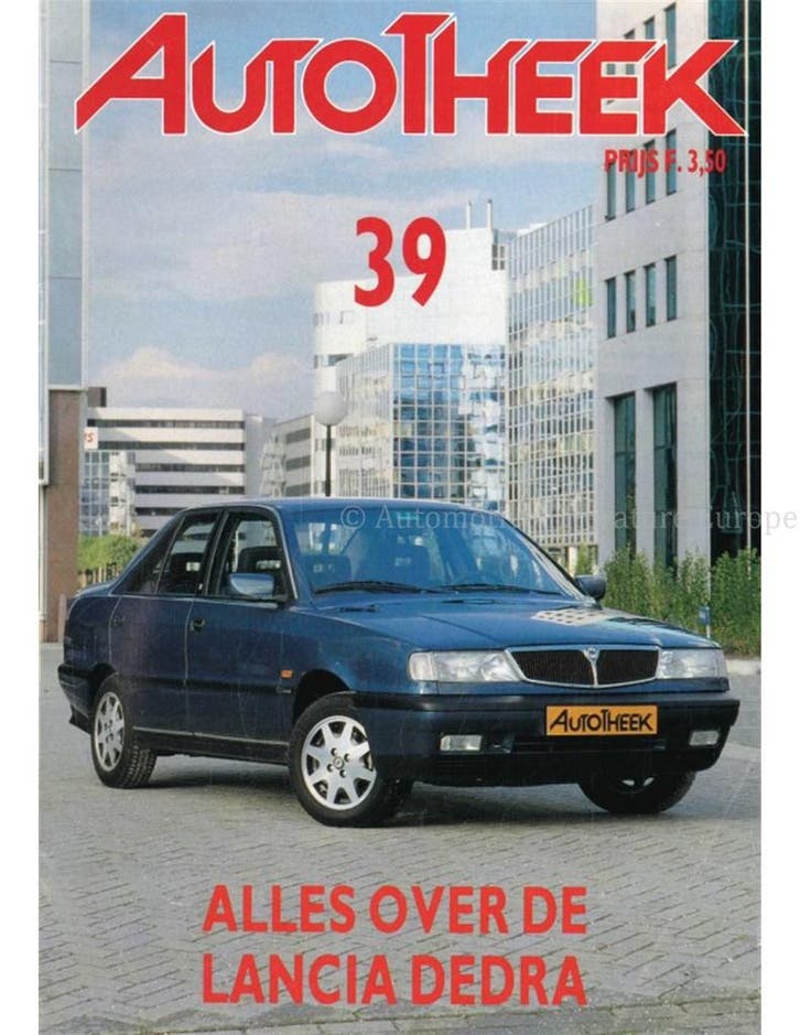 ALLES OVER DE LANCIA DEDRA, AUTOTHEEK 39, Boeken, Auto's | Boeken