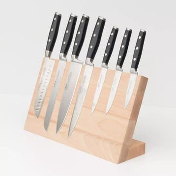 HOCHO Beuken Magnetisch Messenblok – 375x100x210 mm – Vo, Ophalen of Verzenden, Nieuw, Hout, Los bestek