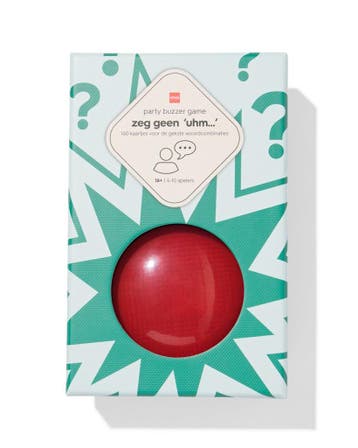 HEMA Party buzzer game Zeg geen Uhm, Verzenden, Nieuw