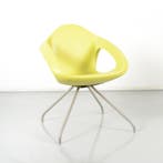 Lonc Easer design stoel, groen, 4-poot onderstel, Ophalen of Verzenden, Nieuw