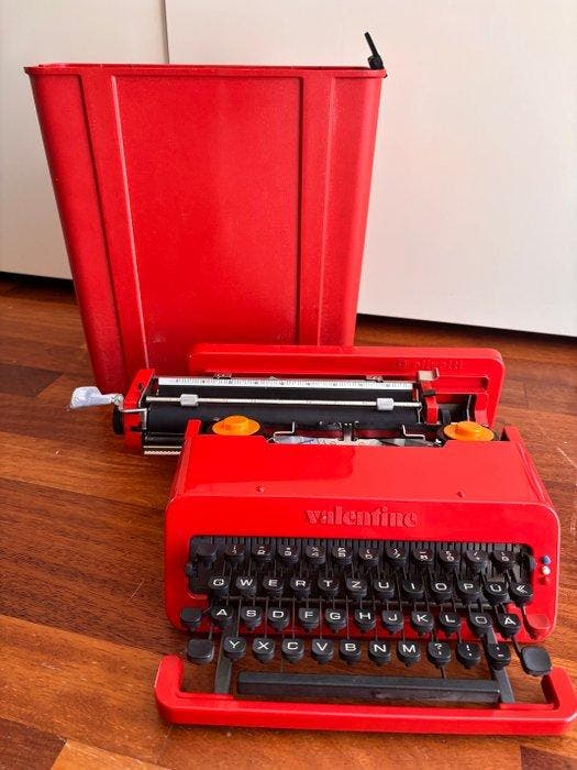 Ettore Sottsass, Perry King - Olivetti, Valentine -, Antiek en Kunst, Kunst | Designobjecten