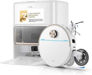Slimme Robotstofzuiger Wit | 35% Korting | Nieuwstaat, Ophalen of Verzenden, Zo goed als nieuw, Robotstofzuiger, 2000 watt of meer