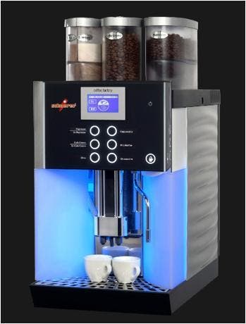 WMF Presto/1400 en Schaerer Coffee Factory, 10 kopjes of meer, Refurbished, Espresso apparaat, Koffiebonen