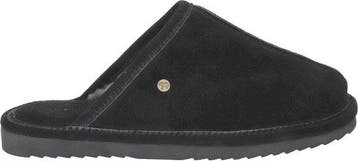 Warmbat - maat 41- Barron Suede Heren Pantoffels - Black, Verzenden, Nieuw