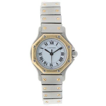 Cartier - Santos Ronde Octagon Lady - 0907 - Dames -, Nieuw