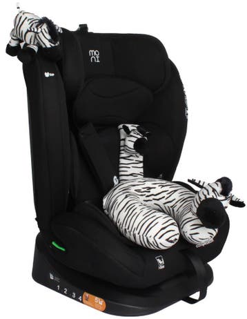 Moni Competition Midnight Black 40-150 cm Autostoel, Verzenden, Nieuw, 15 t/m 36 kg, Autogordel