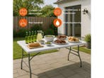 Opvouwbare Tafel Inklapbare Tafel 180x70x74 cm - Klaptafel, Verzenden, Nieuw