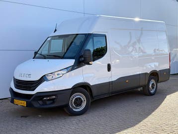 Iveco Daily 35S14 2.3 140PK L2H2 Cruise Control 3.5t Trekgew, Gebruikt, Euro 6, Iveco, Wit