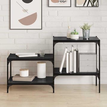 vidaXL Boekenplank Bord 3-laags 4 st 60 x 40 x 1,5 cm, Verzenden, Nieuw, Overige houtsoorten, Minder dan 50 cm