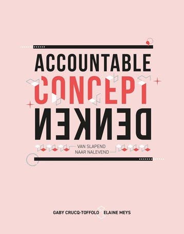 9789063695545 Accountable conceptdenken Gaby Crucq-Toffolo, Boeken, Verzenden, Nieuw, Gaby Crucq-Toffolo