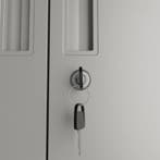 Metalen Archiefkast / Kantoorkast - Incl. slot en 2 sleutels, Verzenden, Nieuw