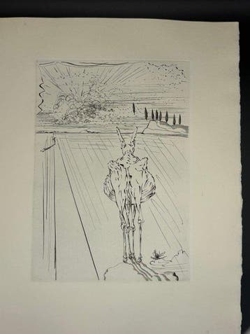 Salvador Dali (1904-1989) - Le Tricorne (El sombrero de tres
