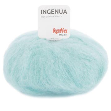 Katia Ingenua - 84 licht turquoise - Mohair Garen, Ophalen of Verzenden, Nieuw