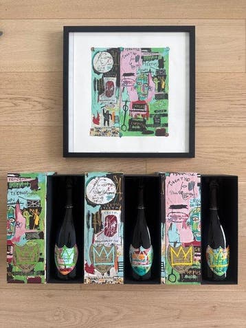 2015 Dom Pérignon, Jean-Michel Basquiat Special Edition with, Nieuw