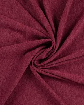 Tricot/Jersey Merino Wol Bordeaux, Nieuw, Rood