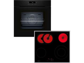 NEFF BTX46PB0 - Inbouw-Oven + Inbouw-Kookplaat Set -, Verzenden, Zo goed als nieuw