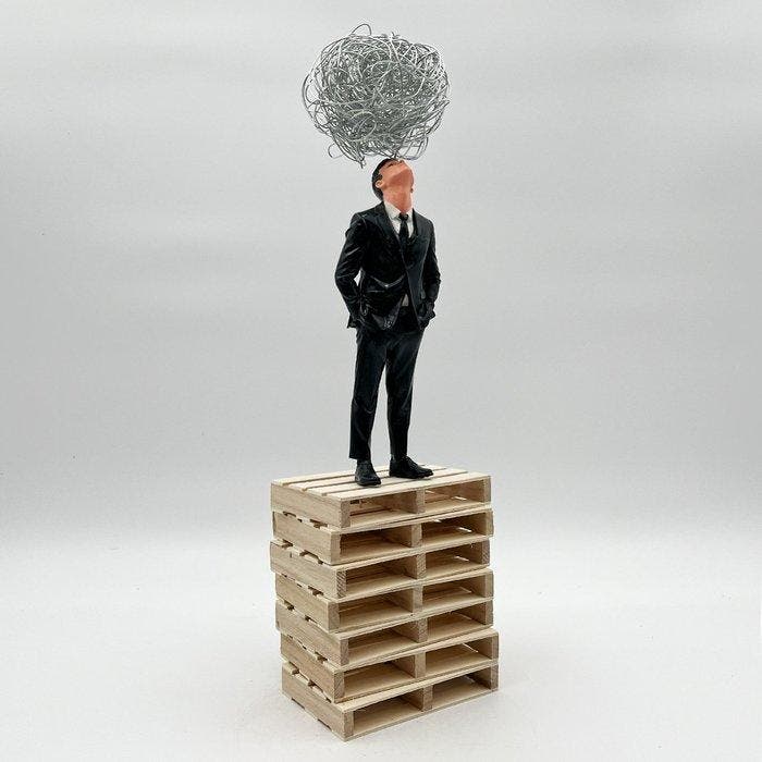 Coco de Paris - Thinking wired, Antiek en Kunst, Kunst | Designobjecten
