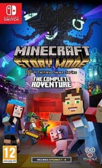 Minecraft Story Mode - The Complete Adventure Switch, 1 speler, Ophalen of Verzenden, Zo goed als nieuw, Vanaf 12 jaar