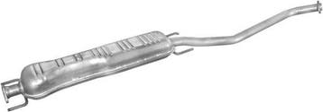 Uitlaat, Middendemper Opel Vectra B, Verzenden, Nieuw