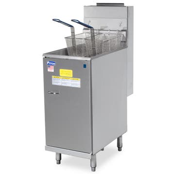 Pitco 35C+S - Friteuse - 18 liter - Aardgas - RVS, Verzenden, Nieuw in verpakking