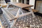 Rockwood® Picknicktafel Bi Color 1.80m, Ophalen of Verzenden, Nieuw, Rechthoekig, Hout