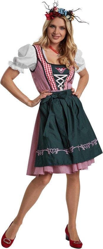 2dekans | Dressforfun Mini-Dirndl Berchtesgaden model 2 XXL, Dressforfun, Ophalen of Verzenden, Zo goed als nieuw