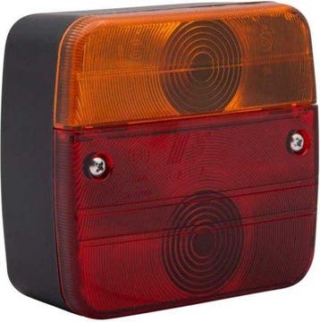 Achterlicht Vierkant 104x100x50mm - Achterlicht - Achterlamp, Ophalen of Verzenden, Nieuw, Universele onderdelen