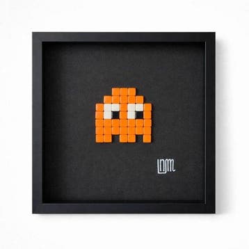 nLm - Pac-Man Orange (Ghost) • Mosaic • 17/50