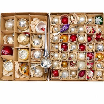 Kerstdecoratie (55) - Glas, Metaal, Diversen, Nieuw