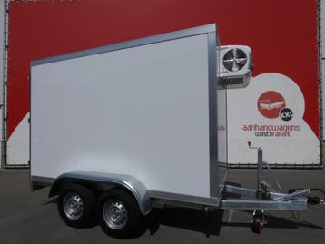 Koelwagen, Koeltrailer, Tandemas Koelaanhanger €8495 ex !, Ophalen of Verzenden, Nieuw