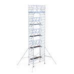 Rolsteiger Professional 135x250 11,2m werkhoogte vrijstaand, Verzenden, Nieuw, Rolsteiger of Kamersteiger, 5 meter of hoger