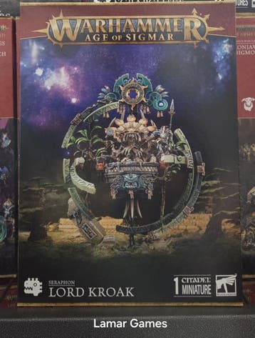Seraphon Lord Kroak (Warhammer Age of Sigmar nieuw), Hobby en Vrije tijd, Ophalen of Verzenden, Nieuw