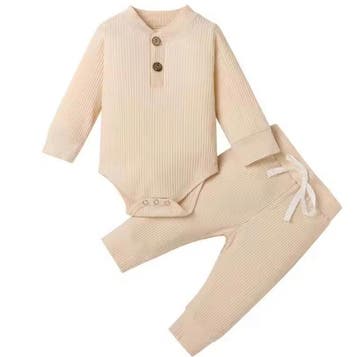 2-delig baby pakje met broek en romper in 3 kleuren, Kinderen en Baby's, Nieuw, Sweet-One, Pakje, Verzenden