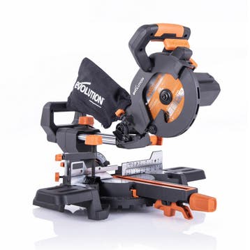 Evolution Rage R185SMS+ verstek/afkortzaag 185mm | R185SMS+, Doe-het-zelf en Verbouw, Gereedschap | Zaagmachines, Verzenden, Nieuw