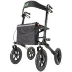 Sky Air lichtgewicht outdoor rollator met luchtbanden - Zwar, Ophalen of Verzenden, Nieuw