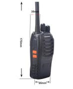 Set van 2 Walkie Talkies PMR446 met Headset en USB Lader, Telecommunicatie, Portofoons en Walkie-talkies, Verzenden, Nieuw