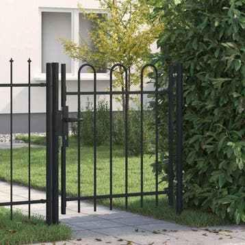 vidaXL Hekpoort BOXTEL enkele deur met gebogen bovenzijde, Tuin en Terras, Verzenden, Nieuw