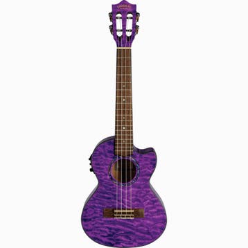 LANIKAI LKUQMPUCET Tenorukelele, Quilted Maple Serie, Purple, Ophalen of Verzenden, Nieuw