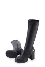 Mustang Laarzen in maat 37 Zwart, Kleding | Dames, Schoenen, Hoge laarzen, Verzenden, Zwart, Zo goed als nieuw