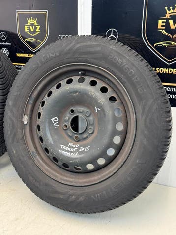 2 stuks 205/60R16 inch Ford Transit Connect 2015 All-Seasons, Gebruikt, 16 inch, Banden en Velgen, 205 mm
